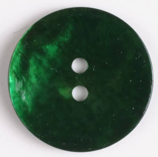Dill Natural Pearl Button 18mm Green