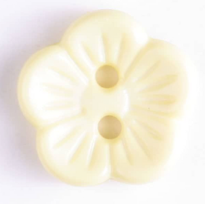Dill Polyamide Button 11mm Yellow