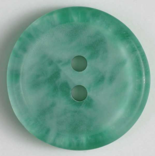 Dill Polyester Button 15mm Light Grean