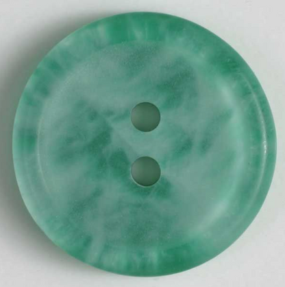 Dill Polyester Button 15mm Light Grean