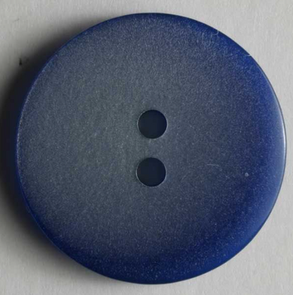 Dill Polyester Button 18mm Royal Blue