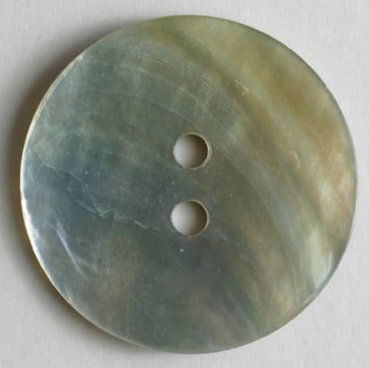 Dill Shell Button 13mm White