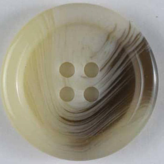 Dill Suit Button 15mm Beige