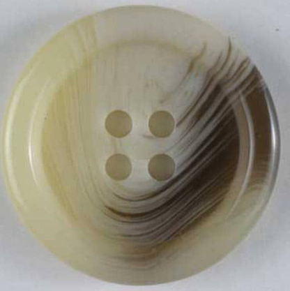 Dill Suit Button 15mm Beige