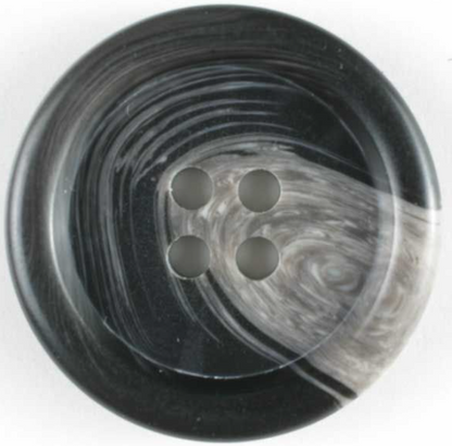 Dill Suit Button 9mm Black