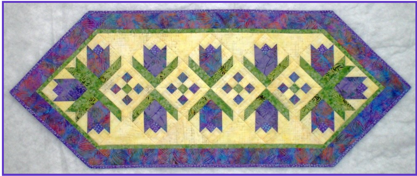 Flower Power Table Runner