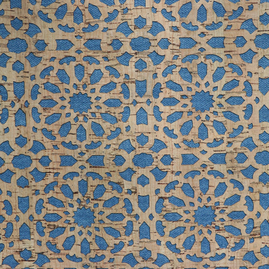 Pro Lite Denim Backed Mandala 1/2 yard