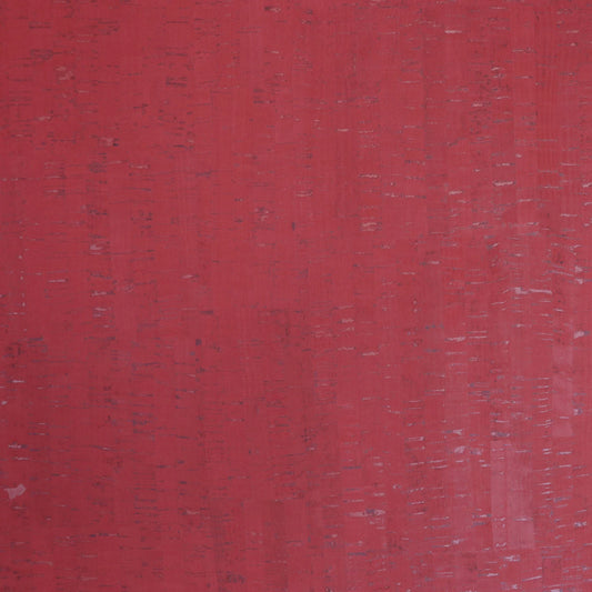 Rustic Ruby Cork 1/2 yard cut