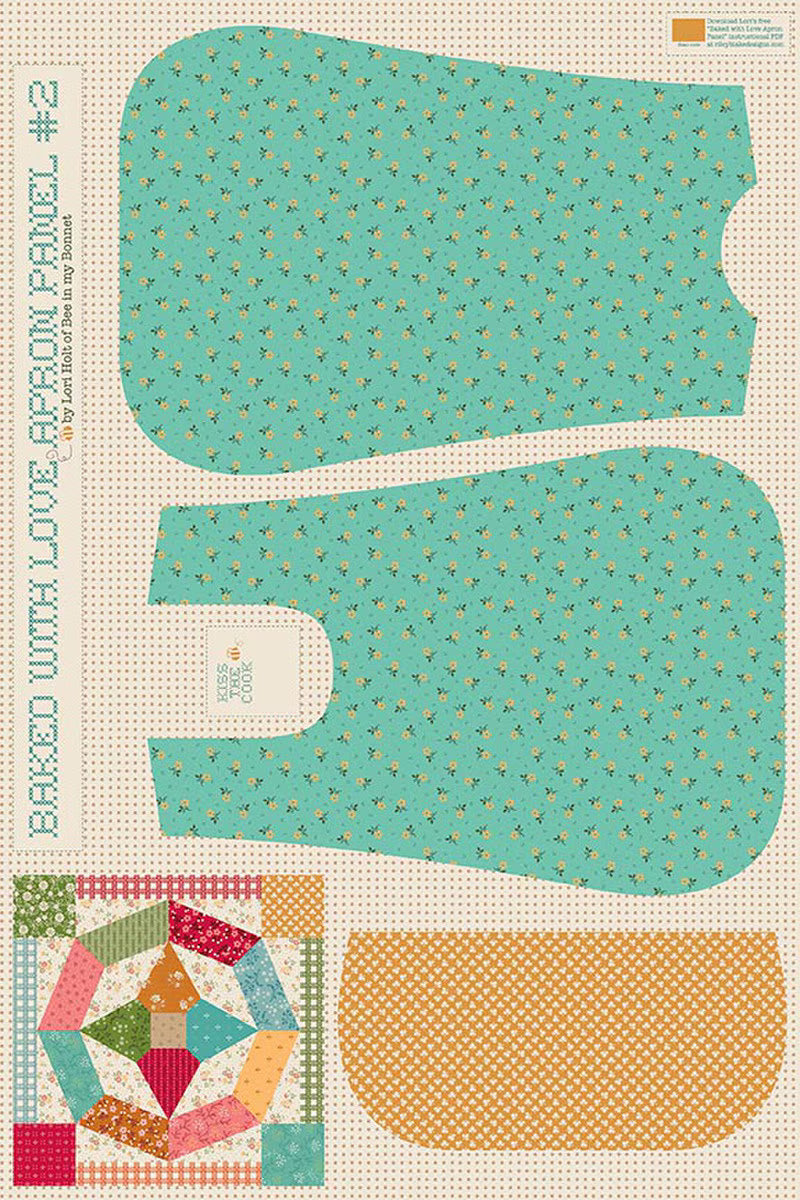 Made with Love Apron Panel #2
