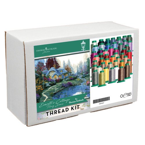 Everett's Cottage Tiling Scene Thread Kit