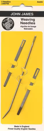 John James Weaving Needles Assorted Sizes 3ct
