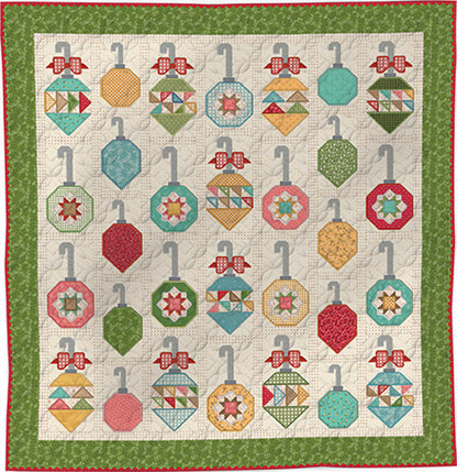 Decorating the Tree Fabric Only Quilt Kit- ME