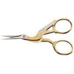 Mundial Gold Stork Scissor 3 1/2"