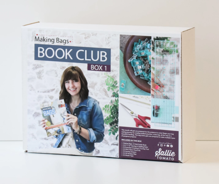Making Bags Book Club Month 1: Book & Supplies