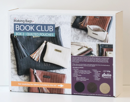 Making Bags Book Club Month 2: Quilted Pouches