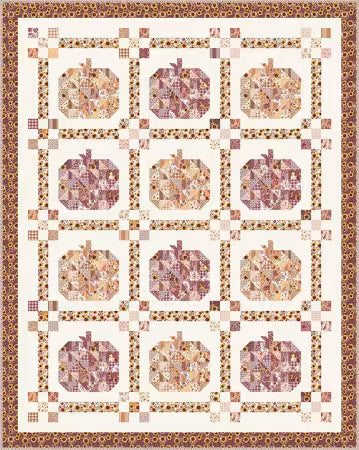 Modern Prairie Pumpkin Patch Quilt Pattern