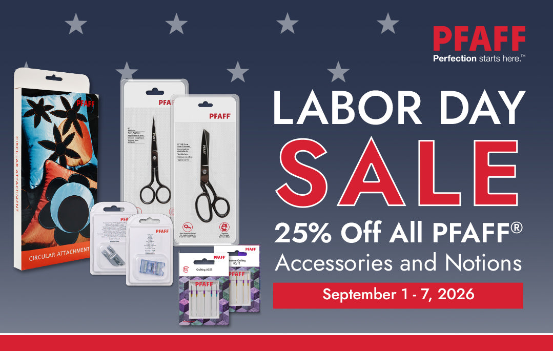 Save 25% Off Pfaff accessories
