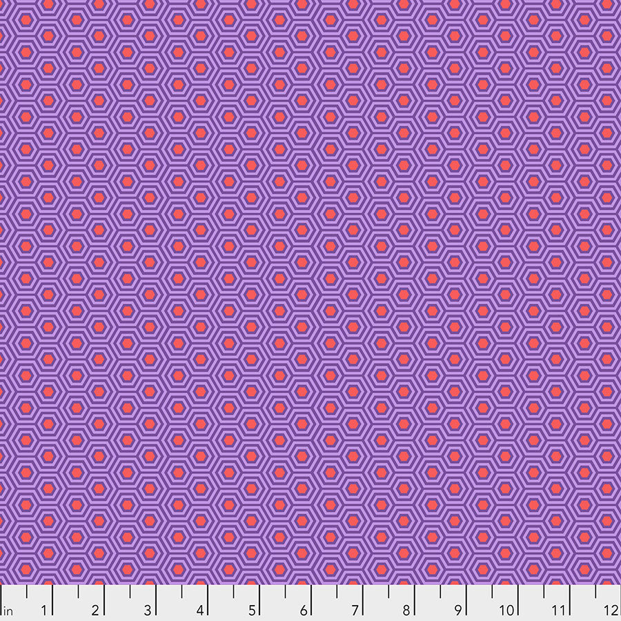 Tula Pink Hexy - Fire Fish