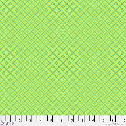 On the Grid - Apple || Tula Pink True Colors