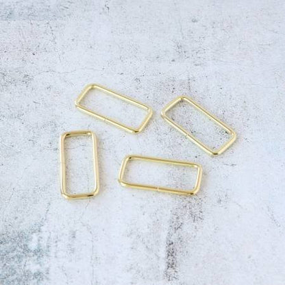 2" Rectangle Rings 4pc