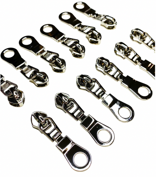 Sassafras Nickel Zipper Pulls