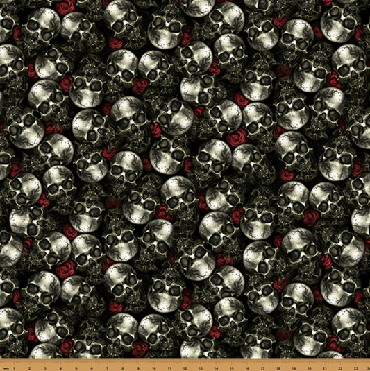 Boneheads Skulls Bone- Graveyard Blooms