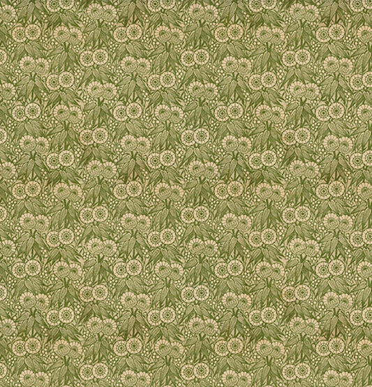 Green Tiny Print Canvas