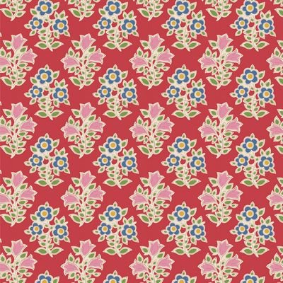 Farm Flowers-Red