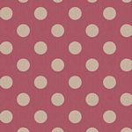 Tilda- Chambray Dots Burgundy