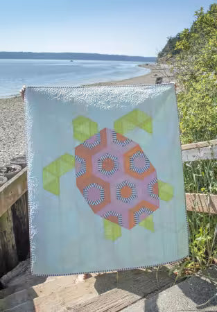Tully the Turtle Baby Quilt