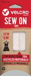 VELCRO (R) Brand ECO Sew On 36in x 3/4in White