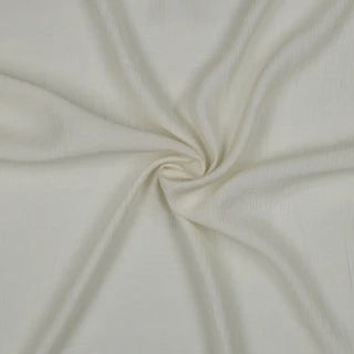 Viscose Crinkle Ecru