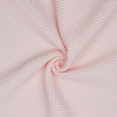 Cotton Waffle Light Rose