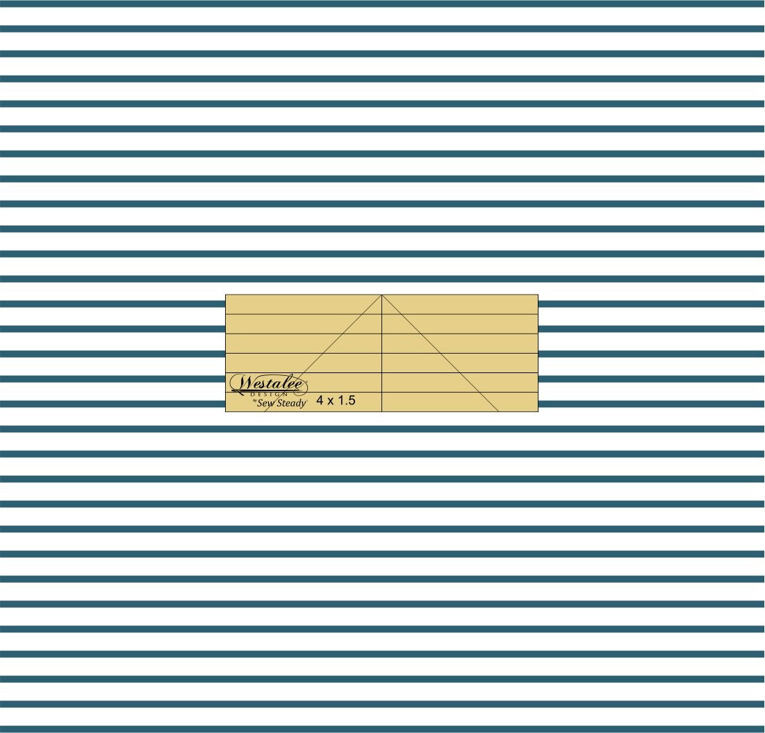 Westalee Straight Ruler 2/5 x 8 LS