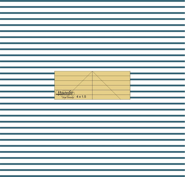 Westalee Straight Ruler 2/5 x 8 LA