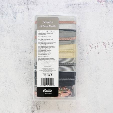 Sallie Tomato Cosmos Zipper Bundle