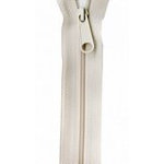 Handbag Zippers 24in - Ivory