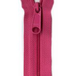 Handbag Zippers 24in - Raspberry