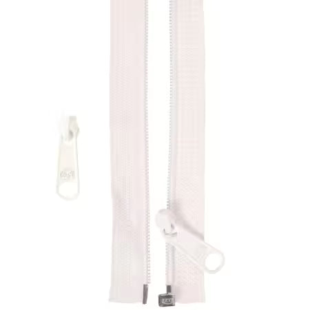 50in Separating Zipper and Extra Slide