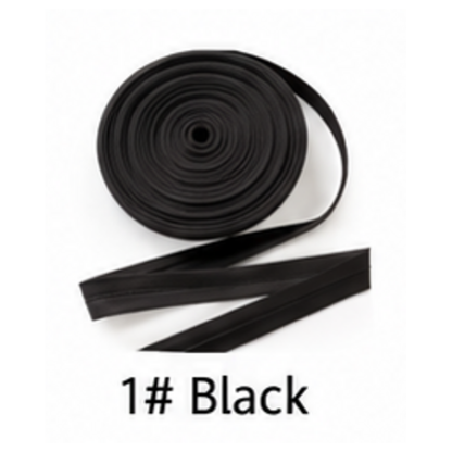 1.5 cm double-fold bias tape color 1# Black
