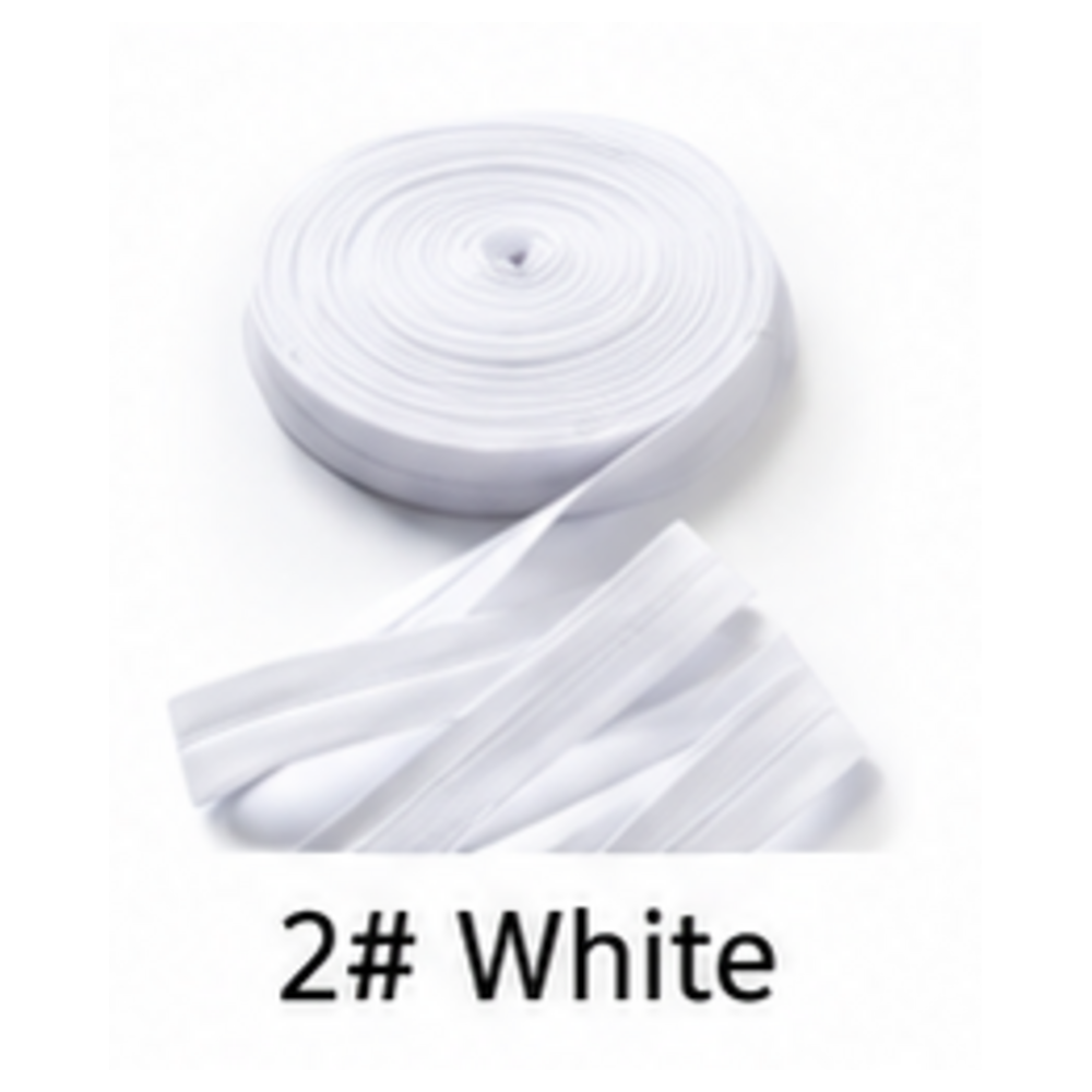 1.5 cm double-fold bias tape color 2# White