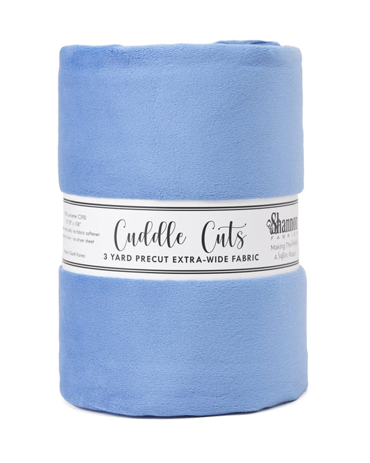 3 Yard Cuddle 110" Cut- Bluebell