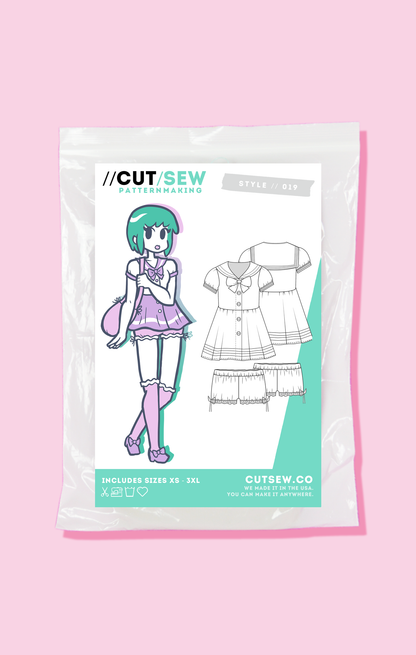 019 // SAILOR SHIRT & BLOOMERS