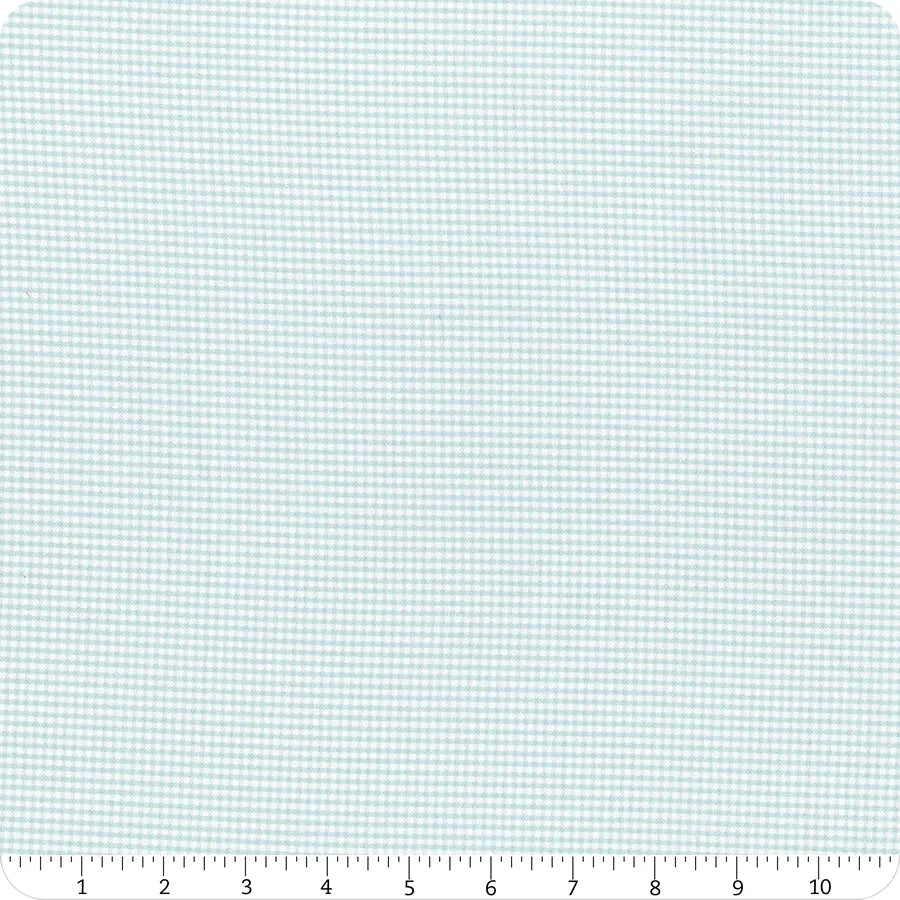Micro Gingham Blue Flannel