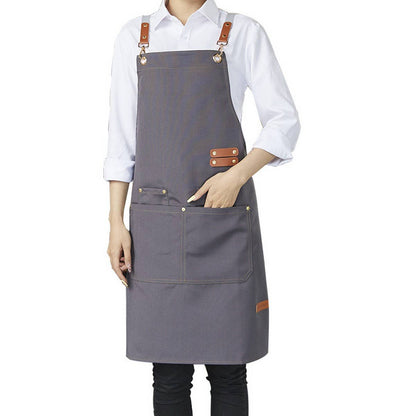 CWMM1833_Canvas Waterproof Work Apron