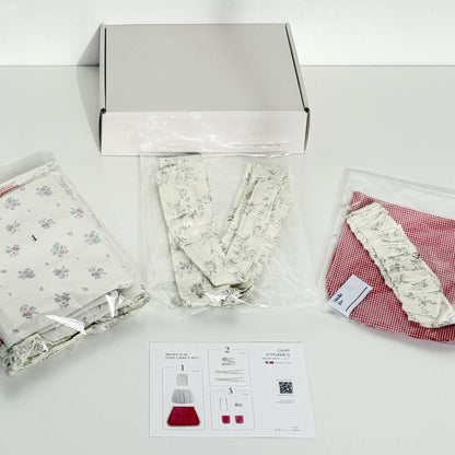 DIY Sewing Kit – Vintage Apron Craft Box (Lv.3)