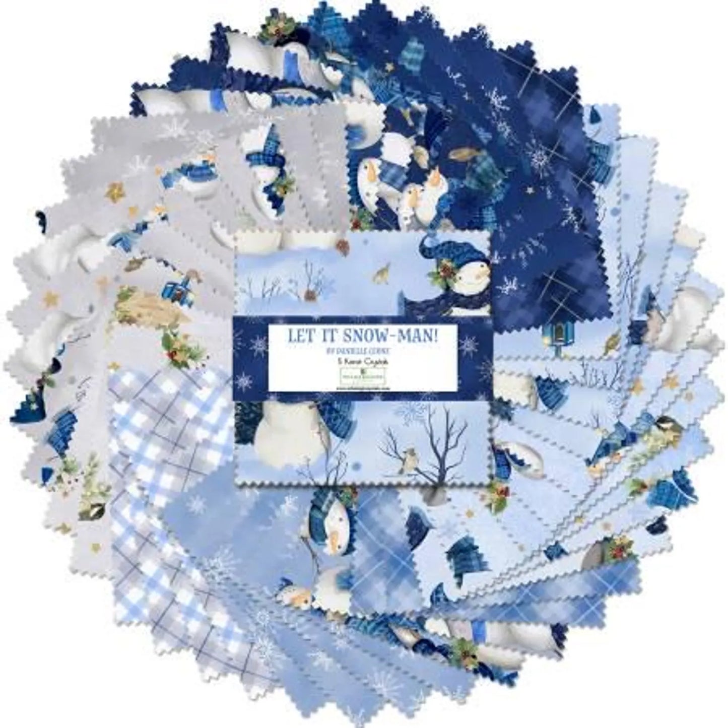 Let It Snow-Man!- 10" Square Pack