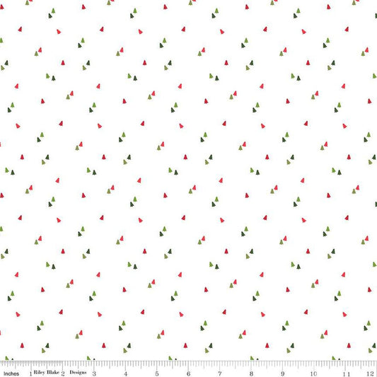 Seasonal Basics Trees White