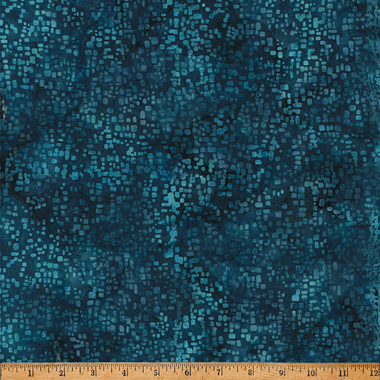 Over the Rainbow- Teal Batik