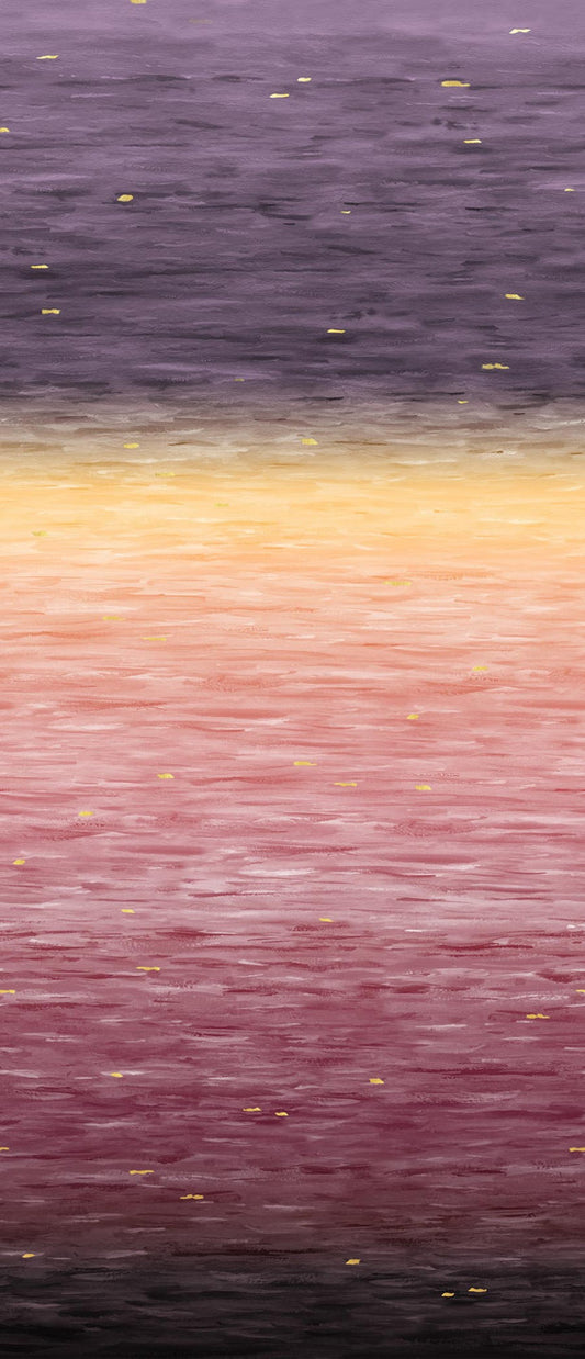 Go With the Flow- Pansy 108" Wide